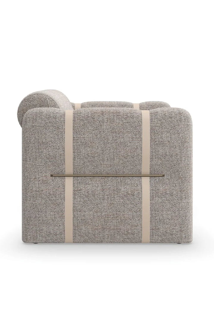 Taupe Lounge Armchair
