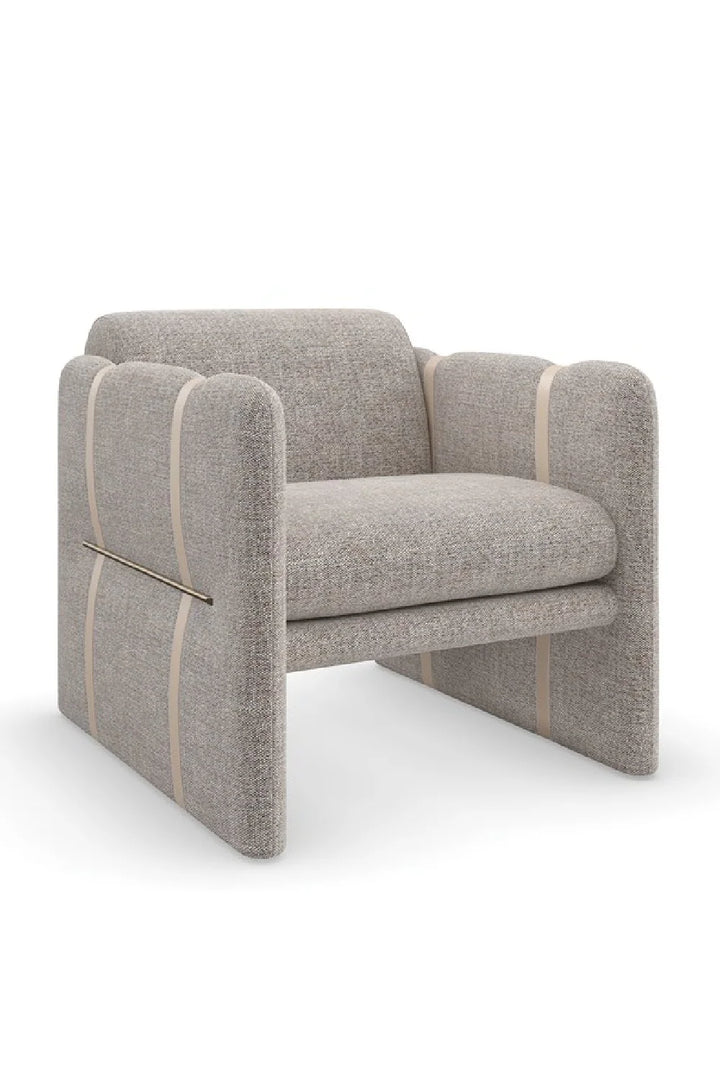 Taupe Lounge Armchair
