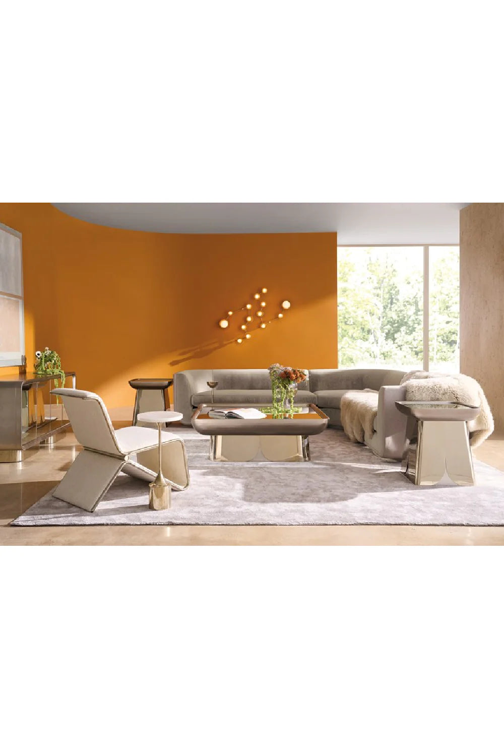 Modern Sculptural Lounge Chair