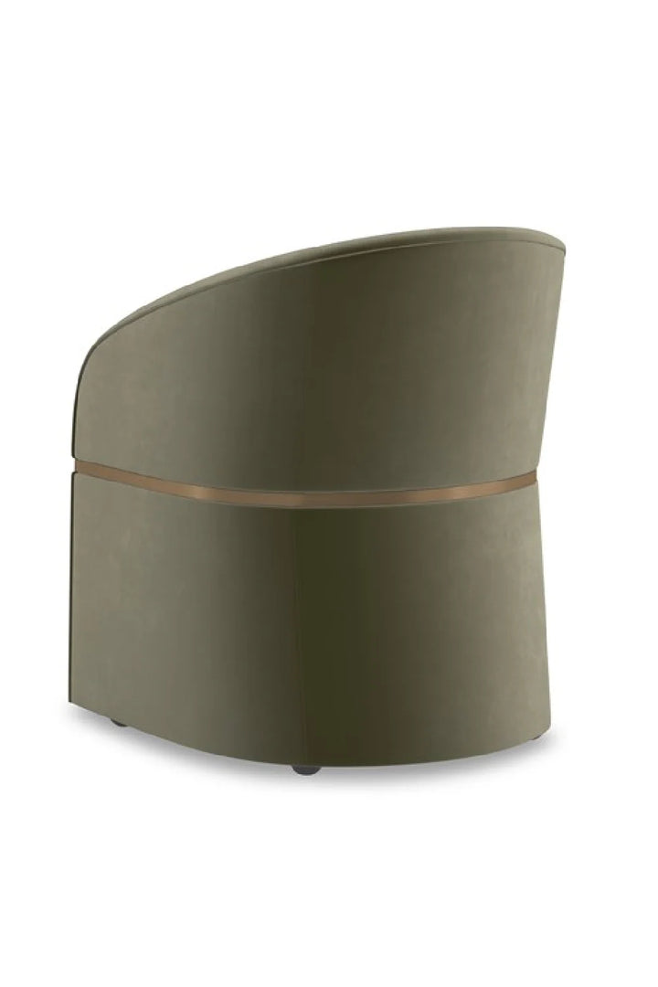 Green Velvet Accent Chair