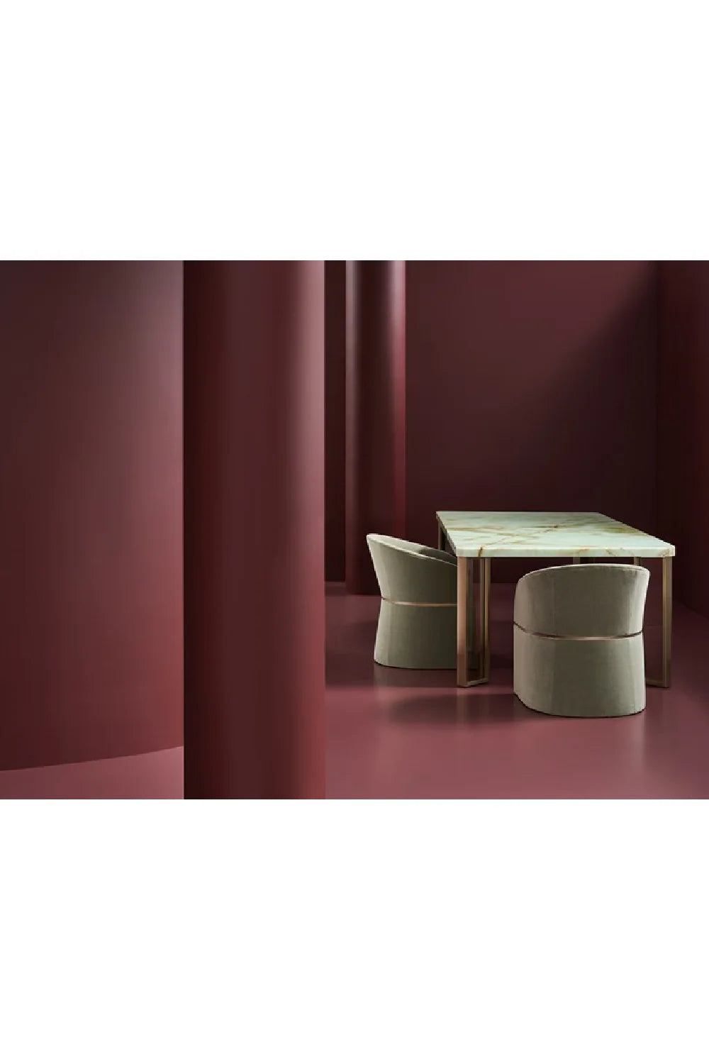 Green Velvet Accent Chair