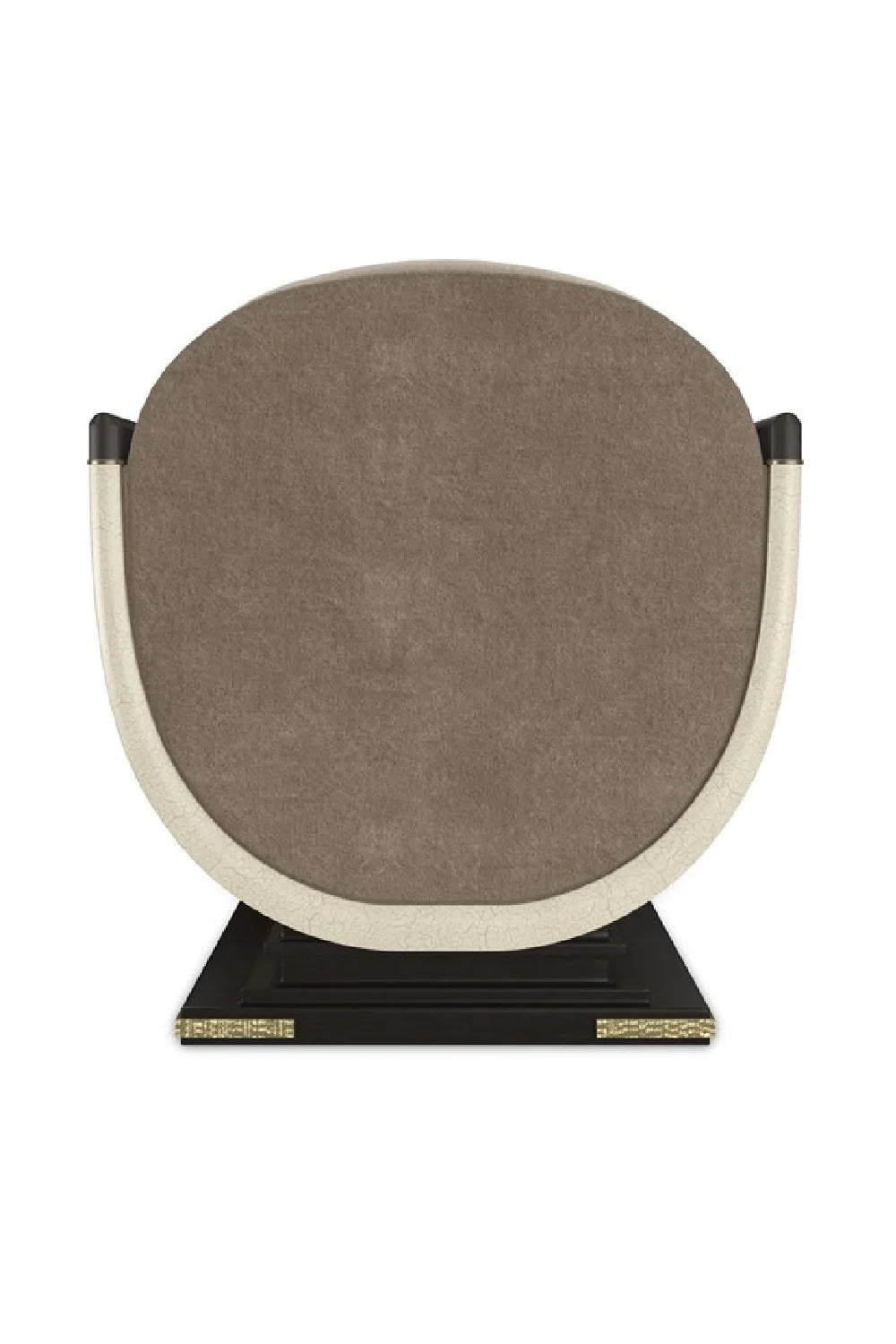 Scooped Frame Accent Chair