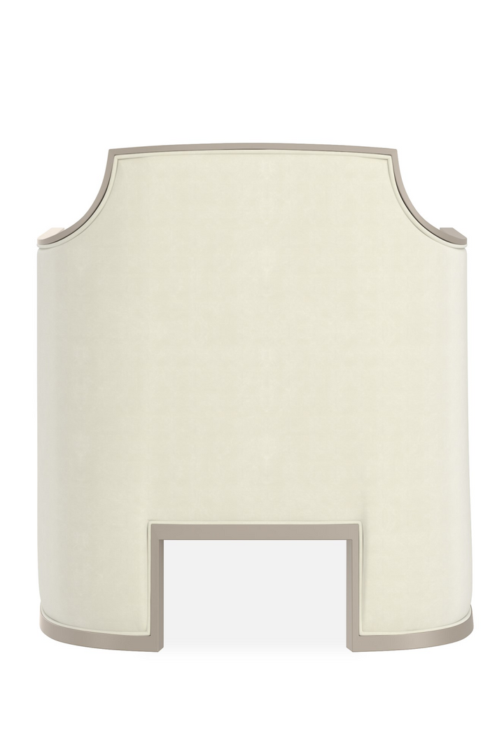 Velvet Upholstered Lounge Chair