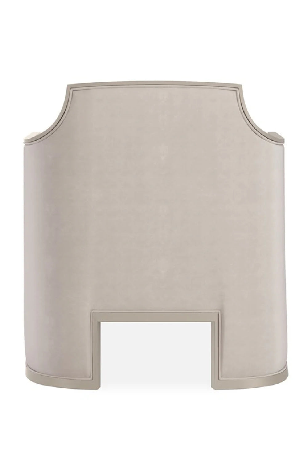 Velvet Angular Lounge Chair