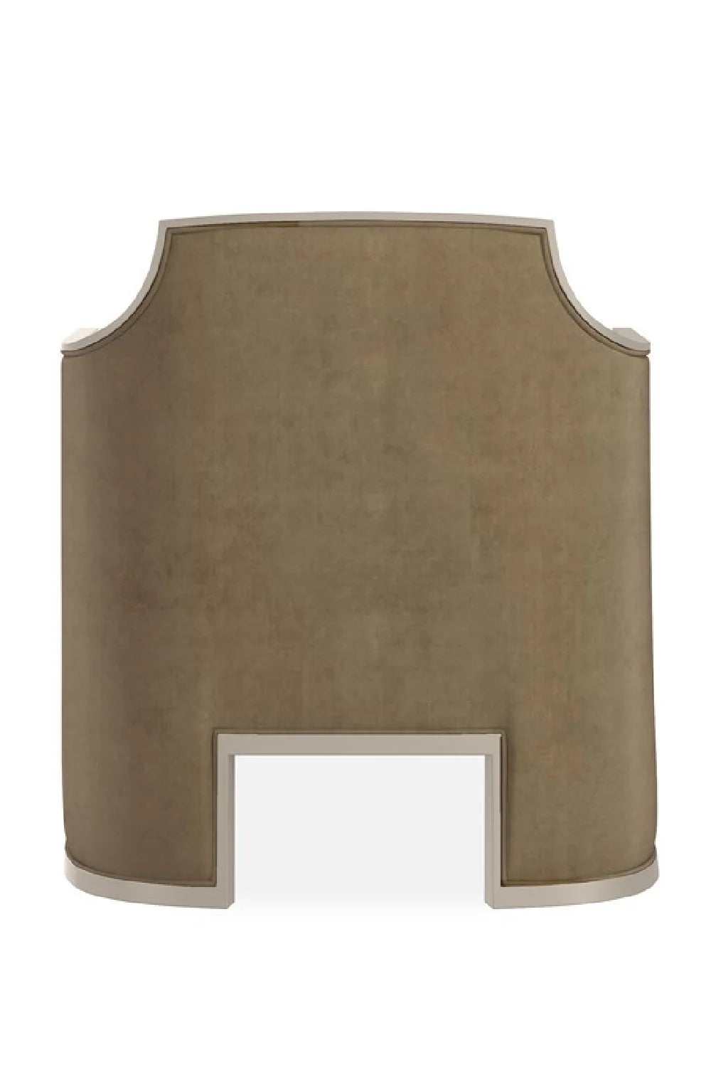 Velvet Angular Lounge Chair