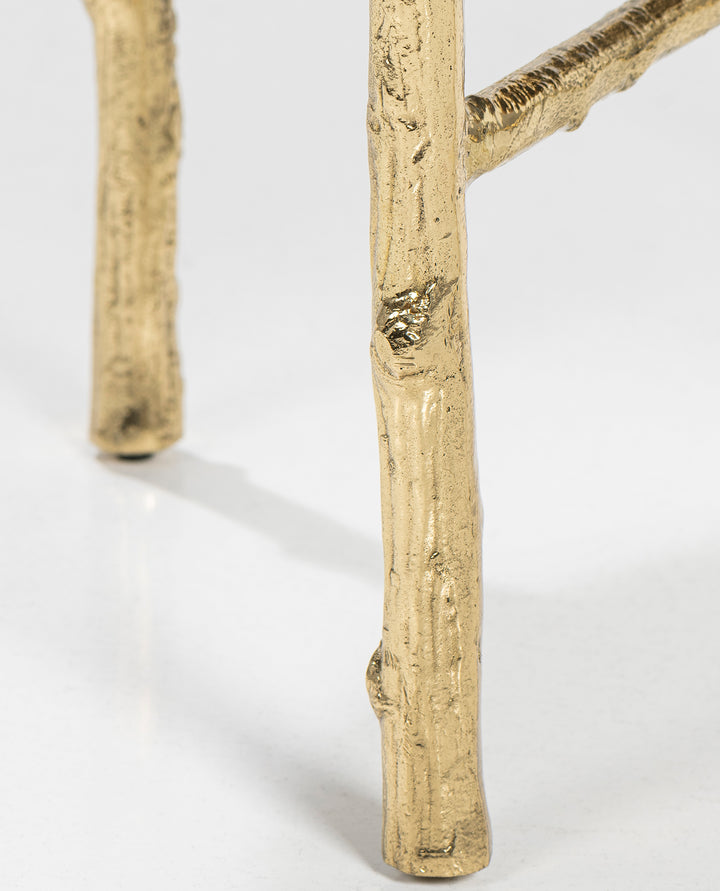 TABURETE Y MESA AUXILIAR MEXICO TERCIOPELO