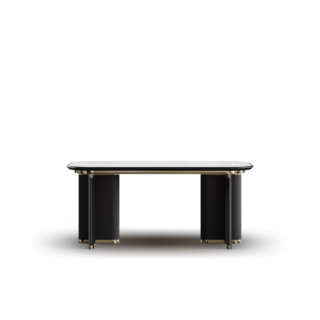 TABLE BUREAU MARRON GD 