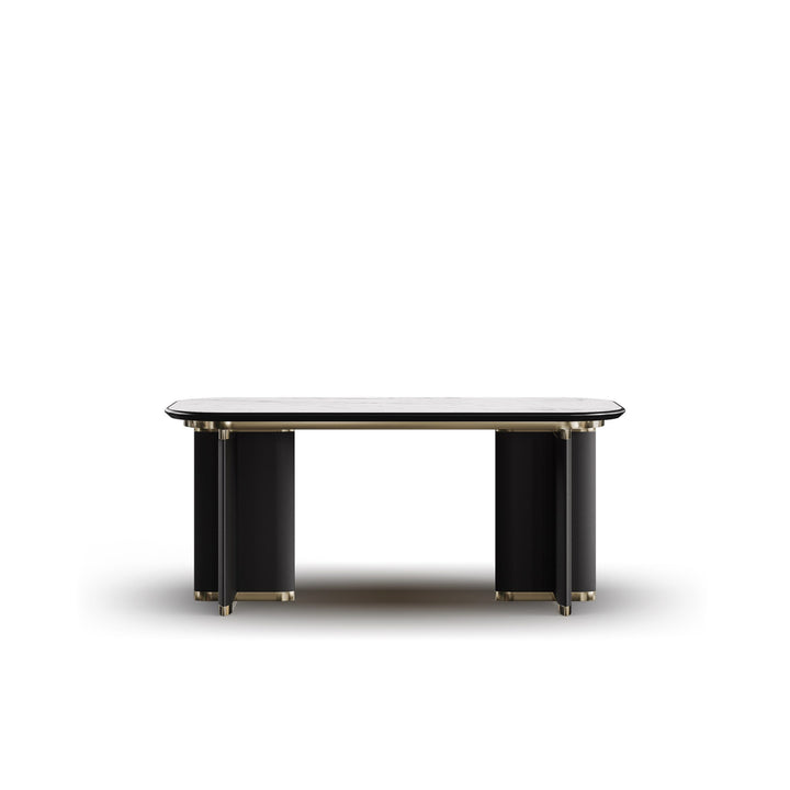 TABLE BUREAU MARRON GD 