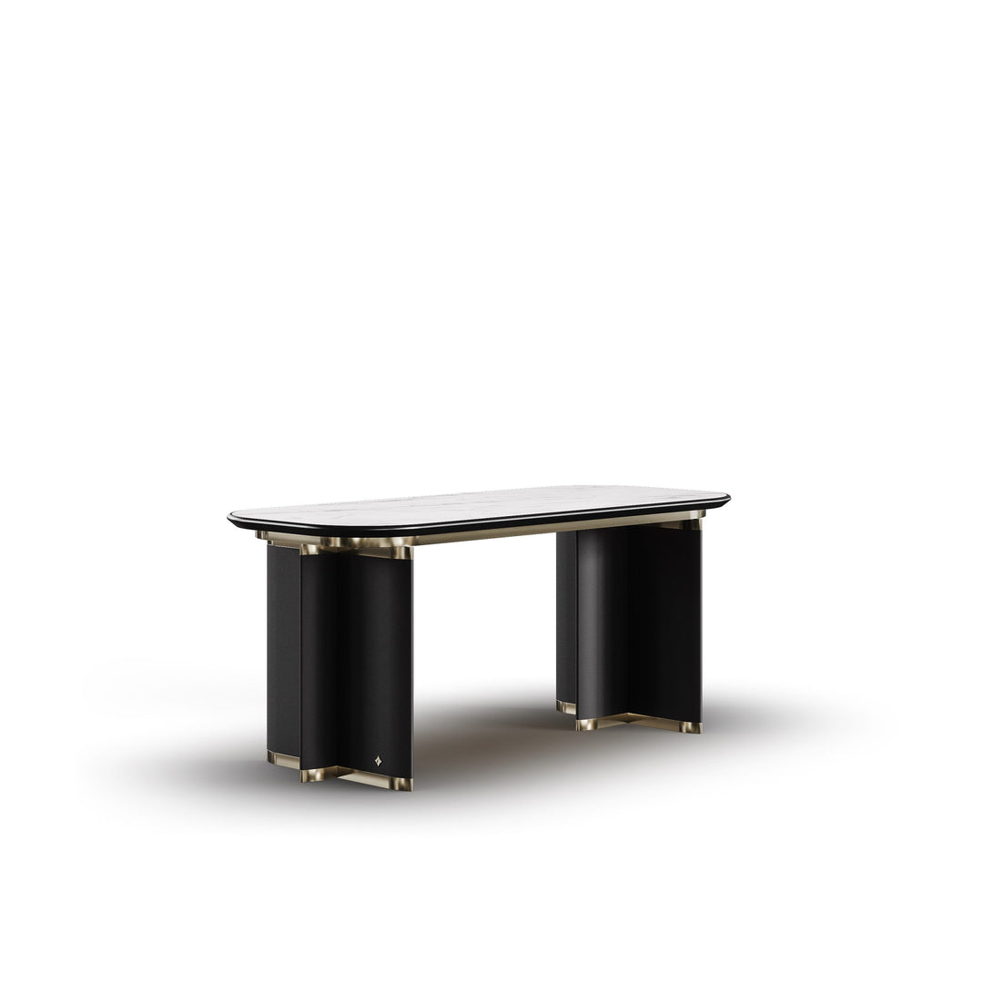 TABLE BUREAU MARRON GD 