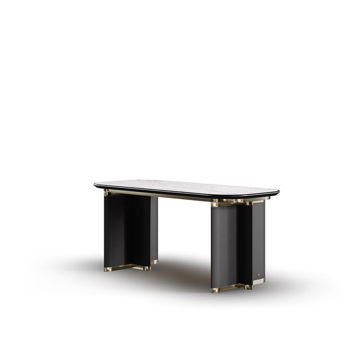 TABLE BUREAU MARRON GD 