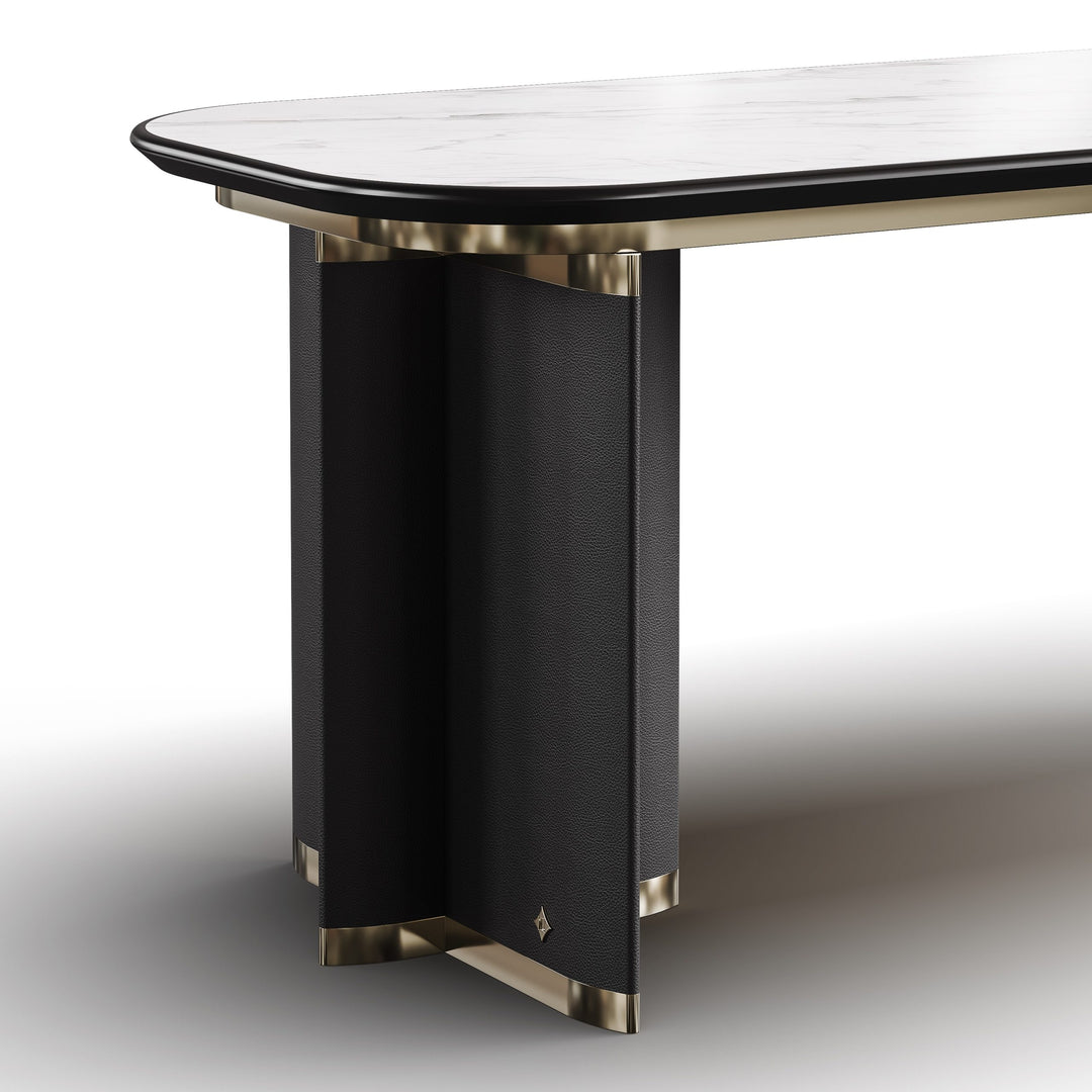 TABLE BUREAU MARRON GD 