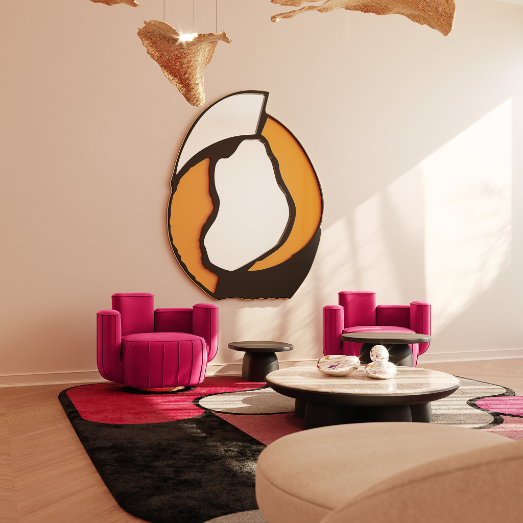 SILLÓN MAGENTA