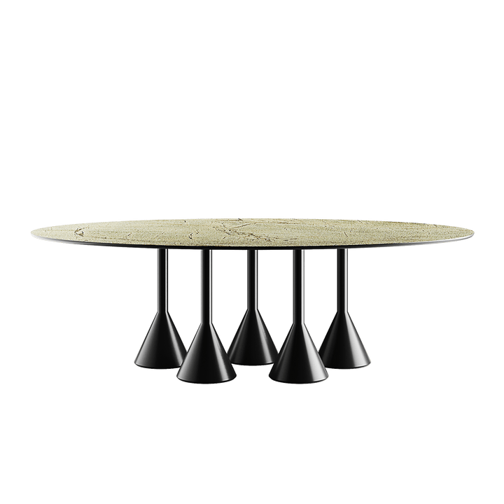 MESA DE COMEDOR OVALADA SOLEIL