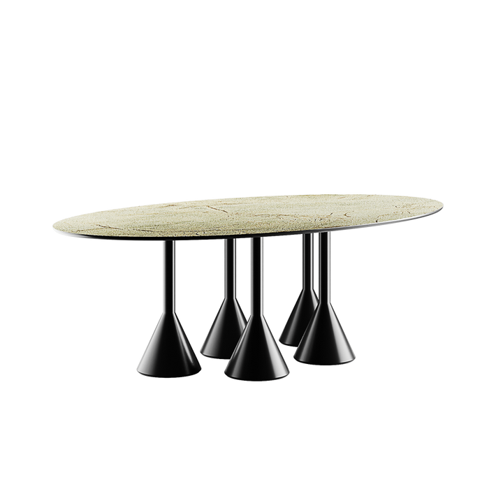 MESA DE COMEDOR OVALADA SOLEIL