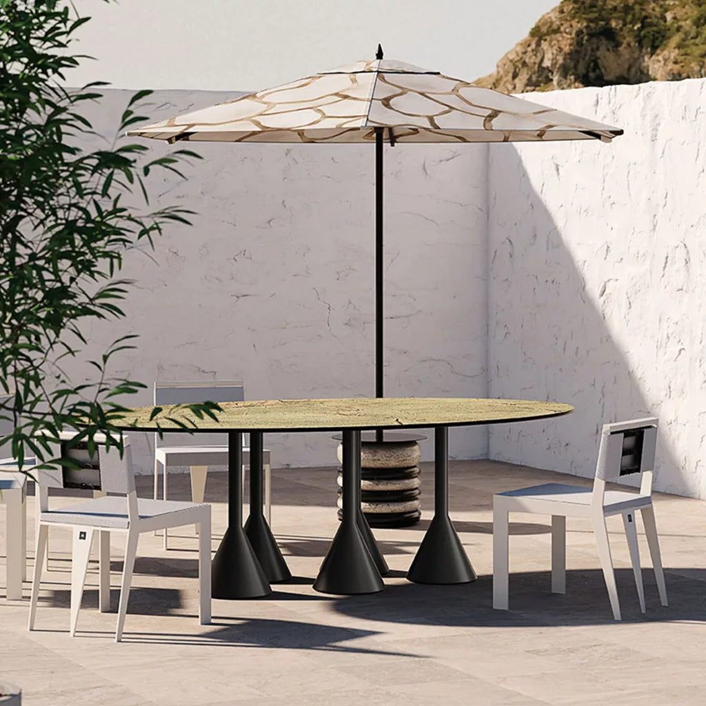 MESA DE COMEDOR OVALADA SOLEIL
