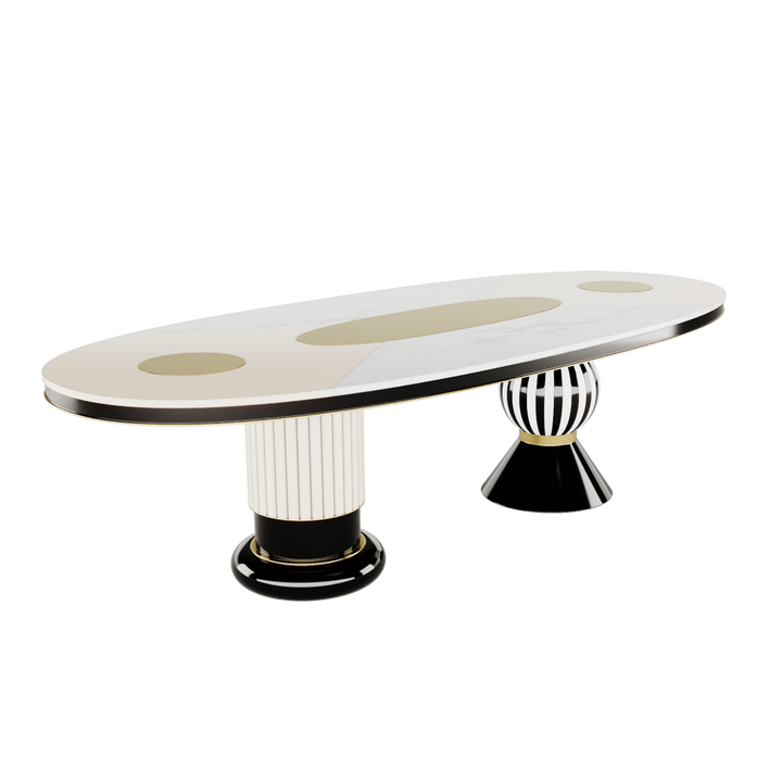 MESA DE COMEDOR FUCSIA