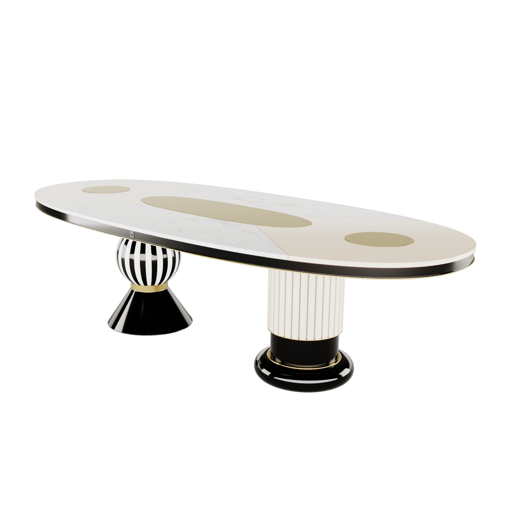 MESA DE COMEDOR FUCSIA
