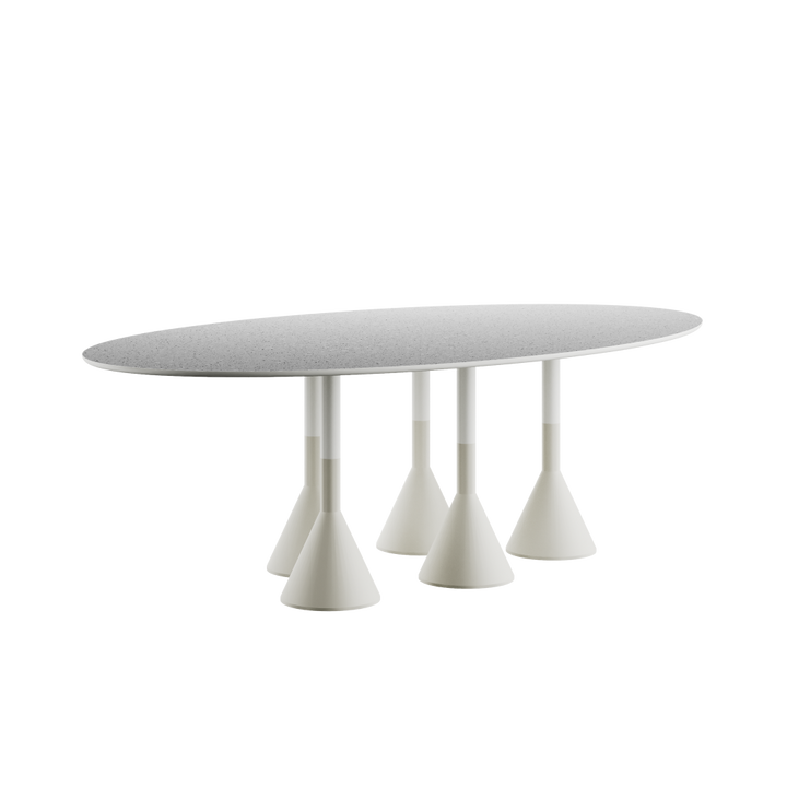 MESA DE COMEDOR OVALADA SOLEIL