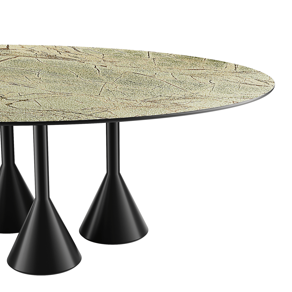 MESA DE COMEDOR OVALADA SOLEIL