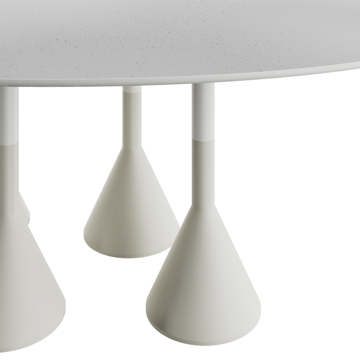 MESA DE COMEDOR OVALADA SOLEIL