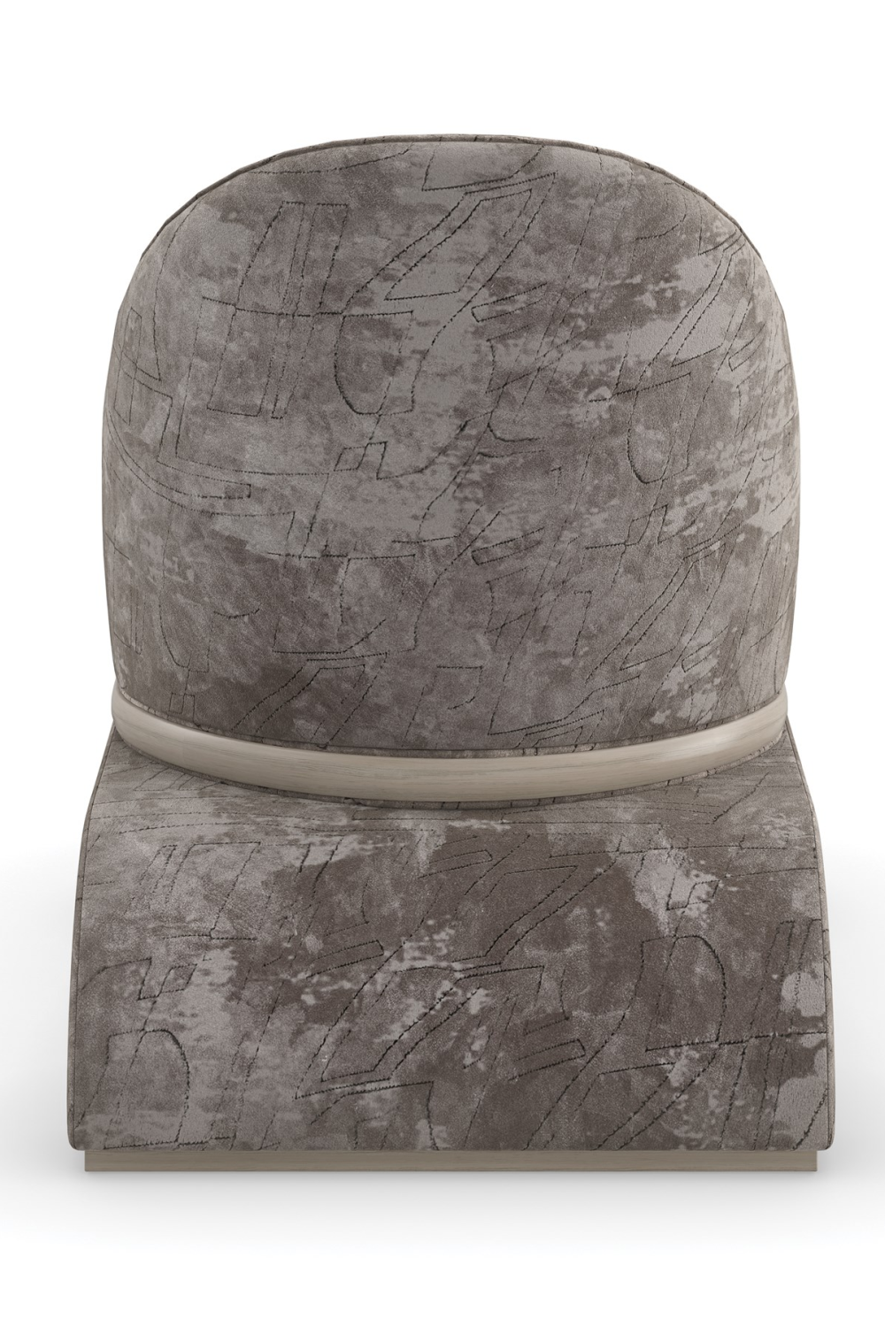 Ball Feet Velvet Accent Chair