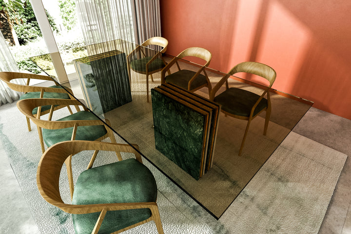 RIBBED+ DINING TABLE