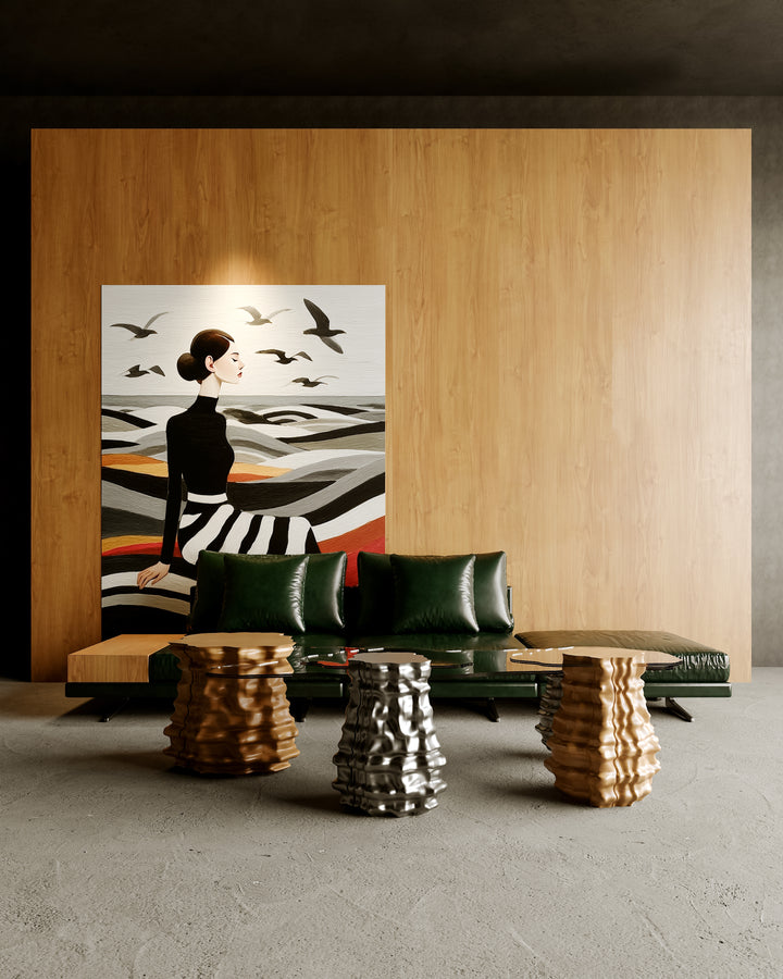 TABLE À MANGER FUSCHIA