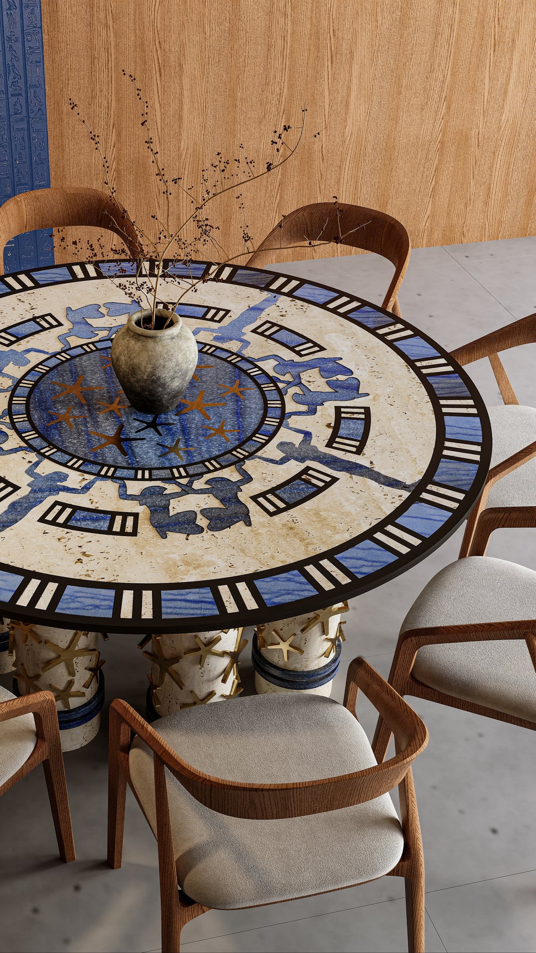 DENDRA ZODIAC DINING TABLE