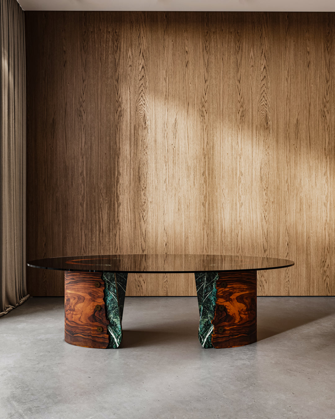 SERPENTINE DINING TABLE
