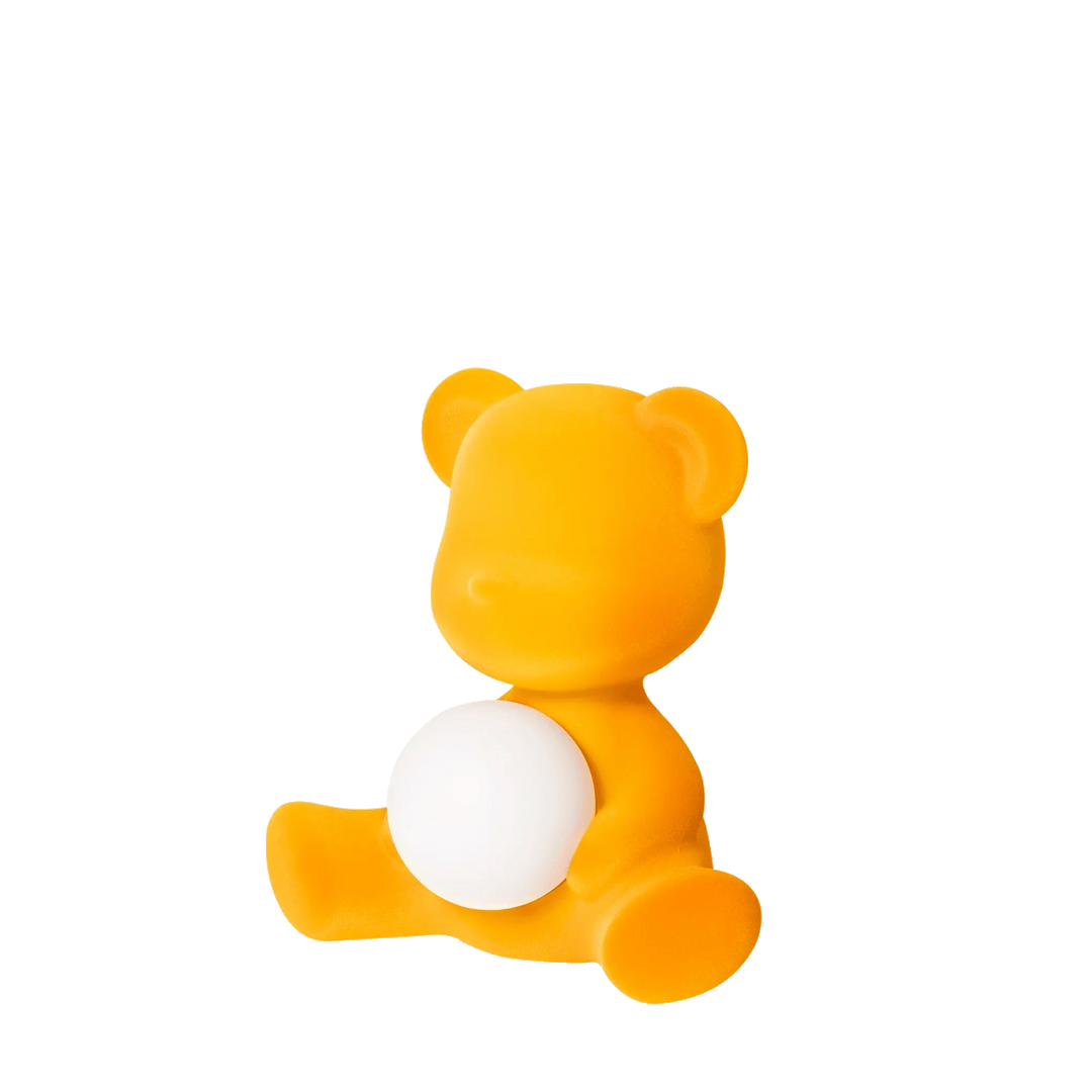 LÁMPARA TEDDY GIRL ACABADO TERCIOPELO RECARGABLE LED
