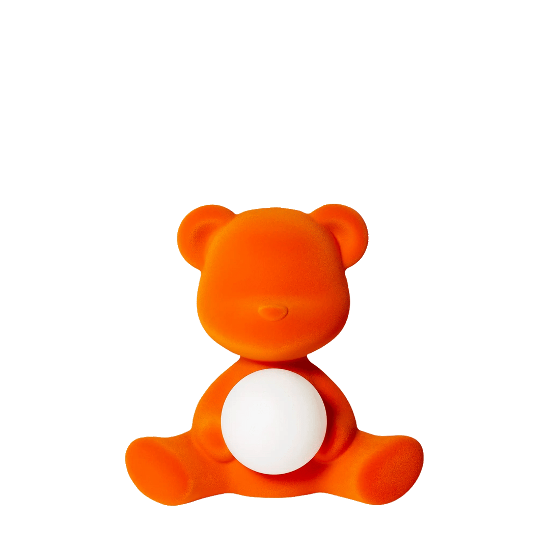 LÁMPARA TEDDY GIRL ACABADO TERCIOPELO RECARGABLE LED