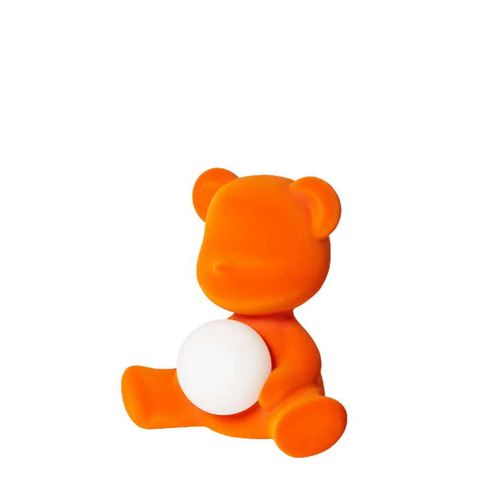LÁMPARA TEDDY GIRL ACABADO TERCIOPELO RECARGABLE LED