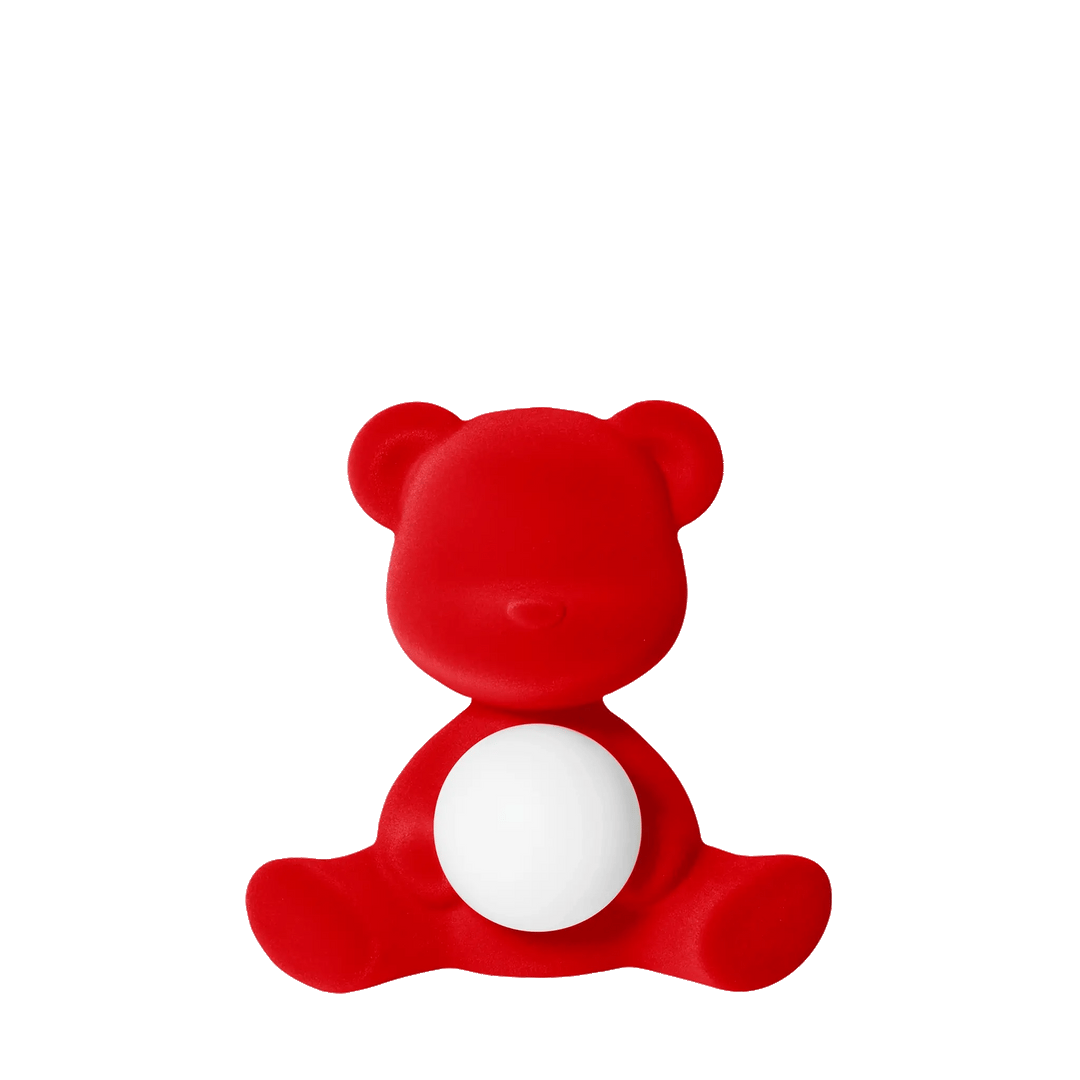 LÁMPARA TEDDY GIRL ACABADO TERCIOPELO RECARGABLE LED