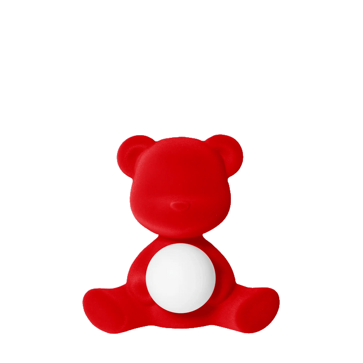 LÁMPARA TEDDY GIRL ACABADO TERCIOPELO RECARGABLE LED
