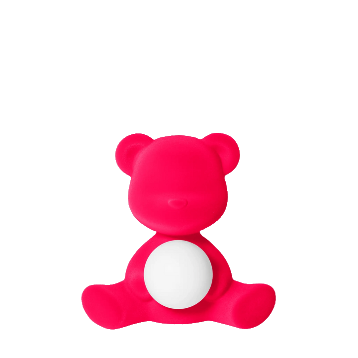 LÁMPARA TEDDY GIRL ACABADO TERCIOPELO RECARGABLE LED
