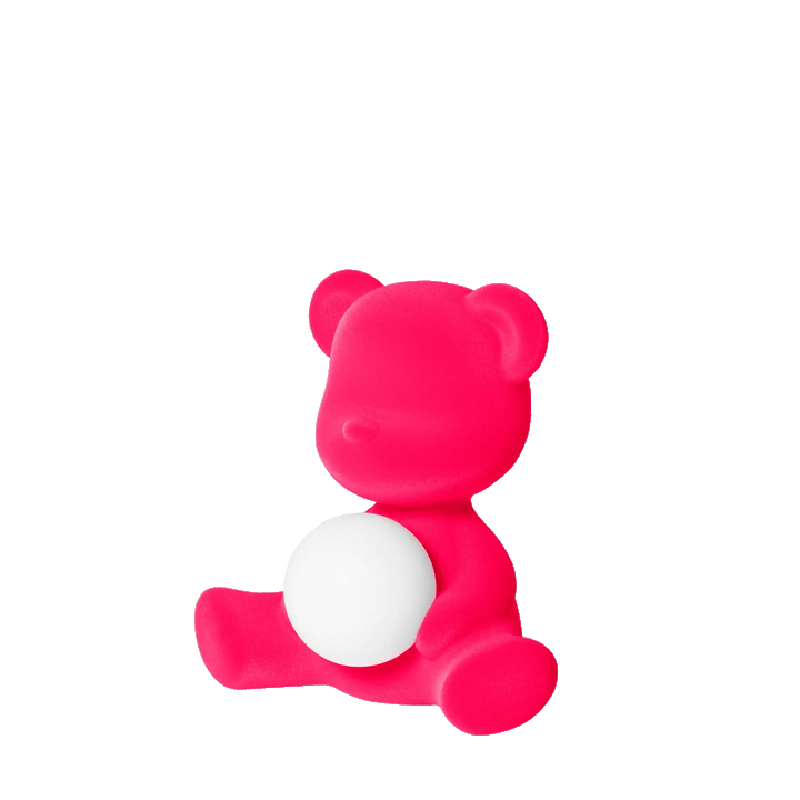 LÁMPARA TEDDY GIRL ACABADO TERCIOPELO RECARGABLE LED