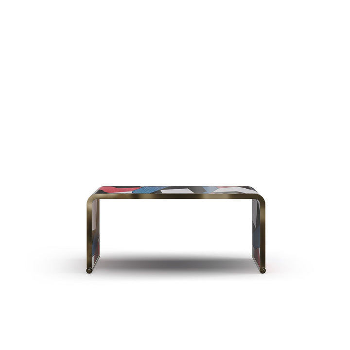 TABLE BUREAU MARRON GD 