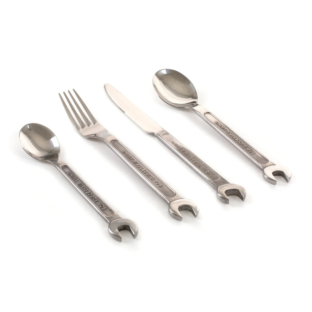 Machine Collection Cutlery Set of 4 pieces