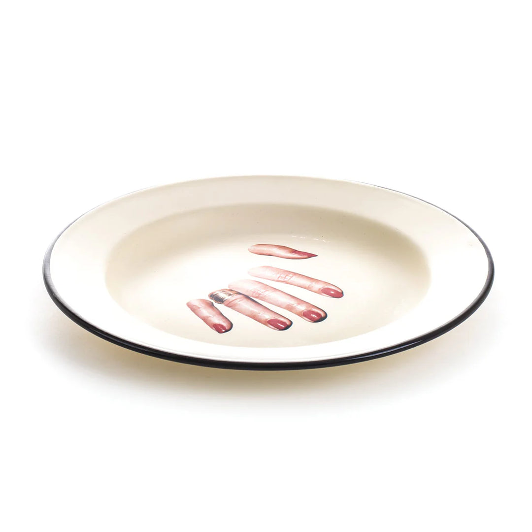 Enamel Plate Fingers