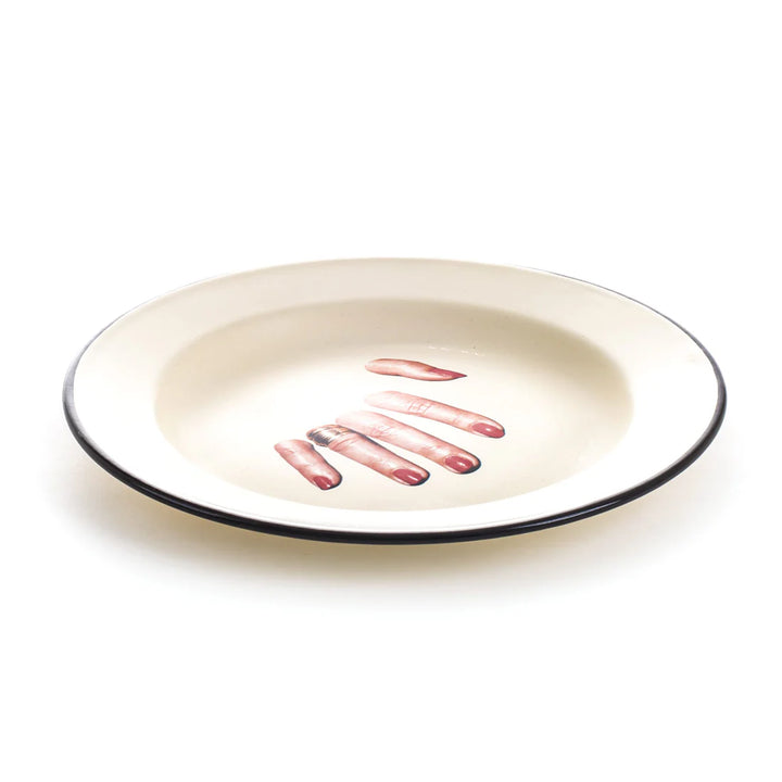 Enamel Plate Fingers