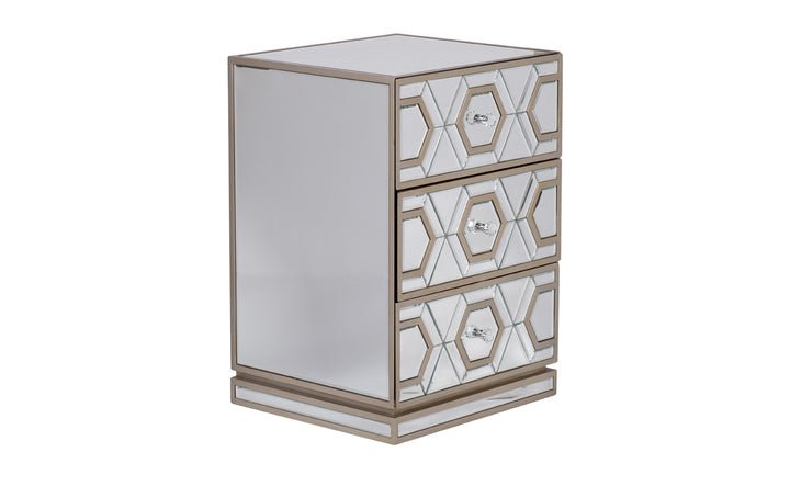 MESA DE CAMA CON ESPEJO GD
