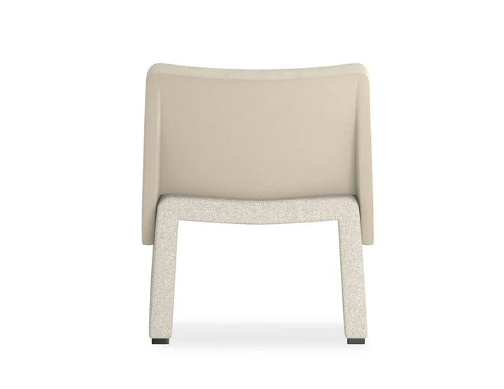 Suede Square-Back Side Chair