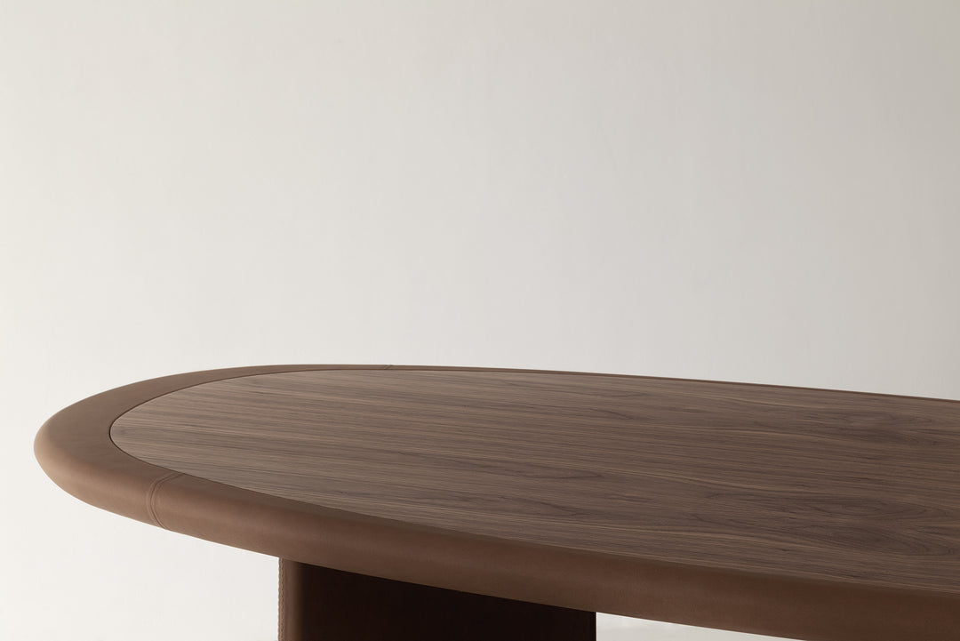 TABLE BUREAU MARRON GD 