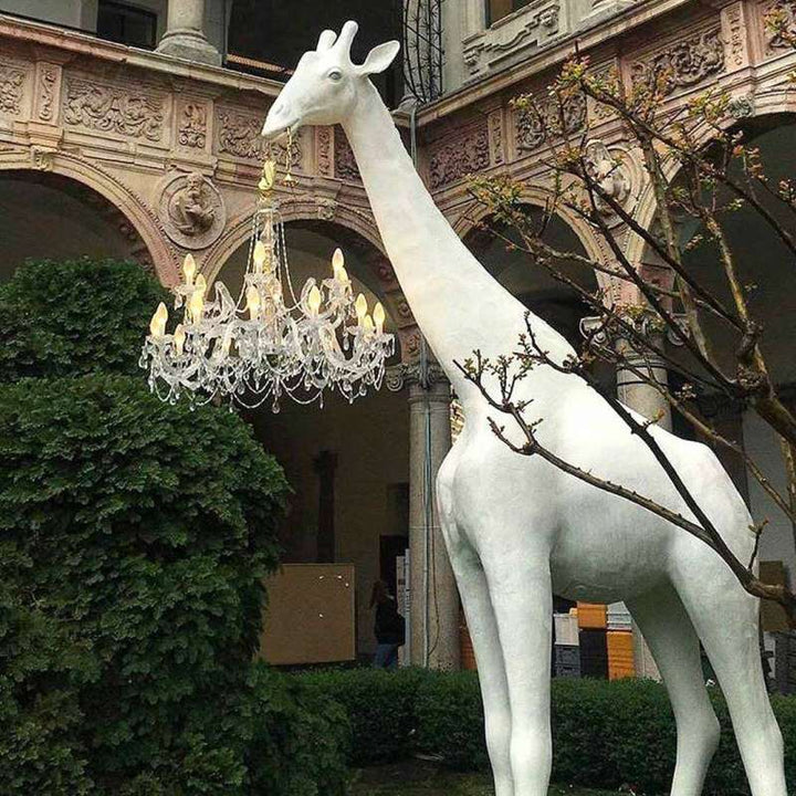 JIRAFA ENAMORADA XL AL AIRE LIBRE