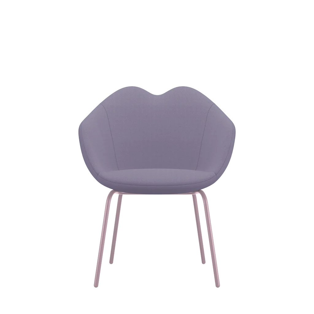 SILLA XOXO TELA CUATRO PATAS