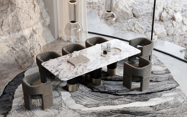 MESA DE COMEDOR FUCSIA