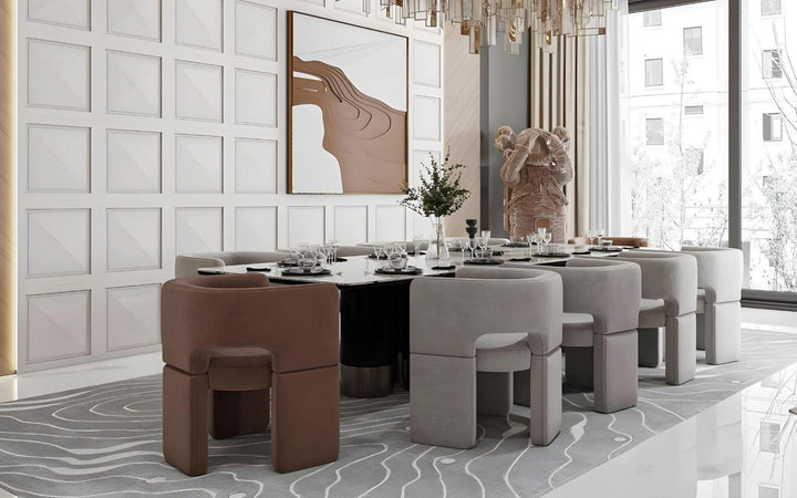 MESA DE COMEDOR FUCSIA