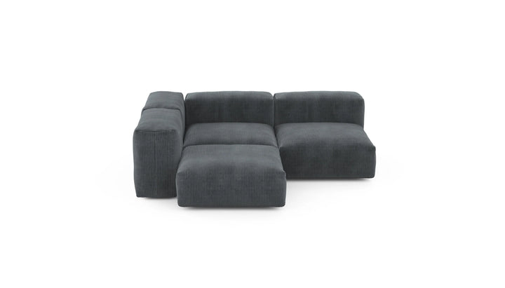 CANAPÉ TROIS MODULES EN VELOURS CORDON VK